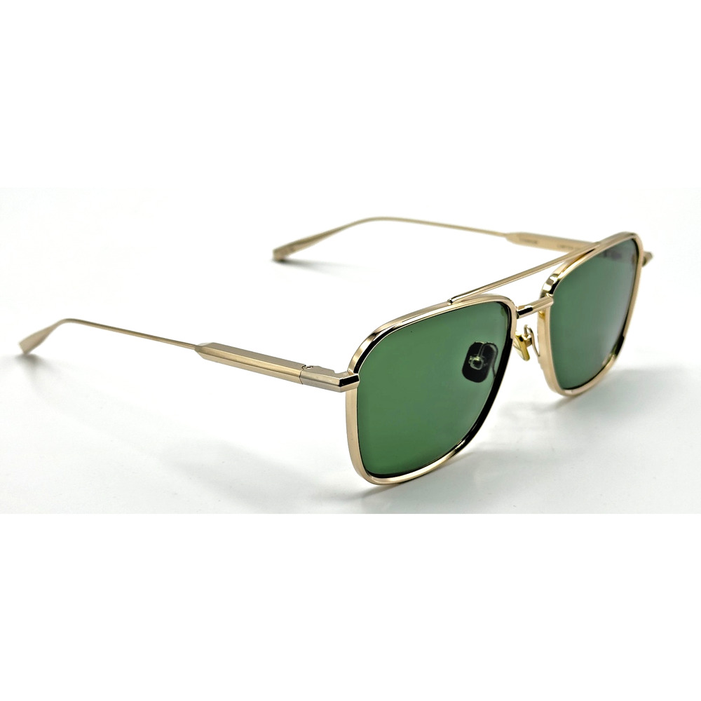 Valentino Sunglasses V-LSTORY II VLS-168A Gold Aviator Frame Green Lens 55mm New - Picture 10 of 15